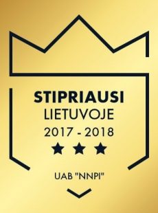 Stipriausi Lietuvoje 2017-2018
